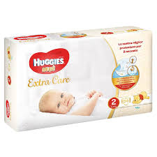 PANNOLINI HUGGIES EXTRA CARE MIS.2 - ANNI VERDI
