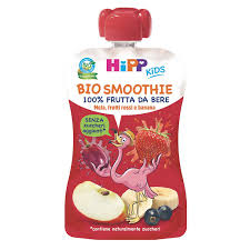 SMOOTHIE MELA organic fruit puree pouch 120ml no added sugar kids drink