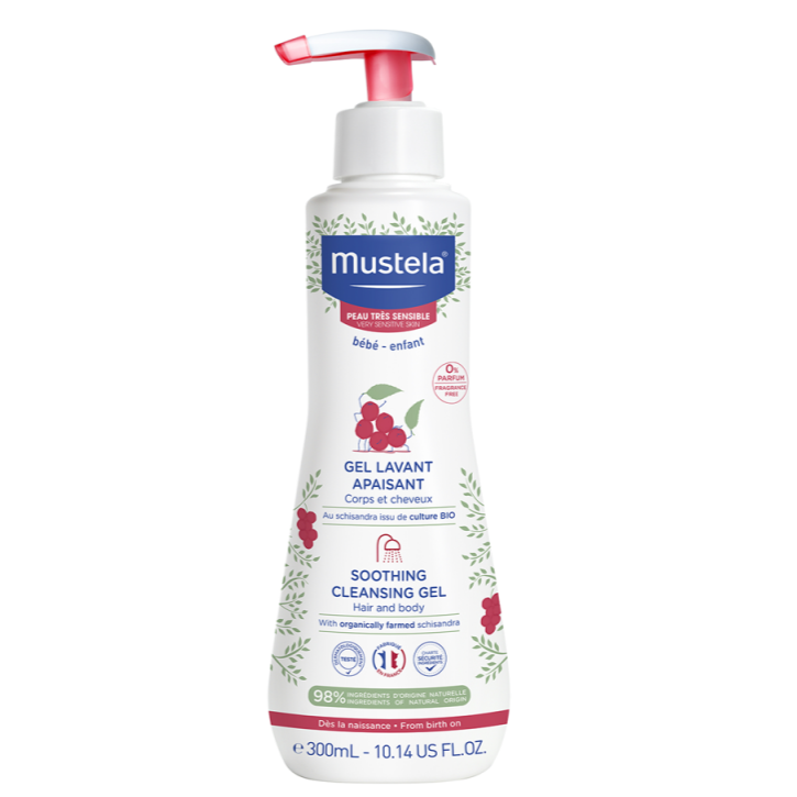 GEL DETERGENTE LENITIVO 300ML MUSTELA