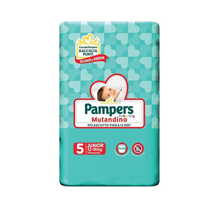 PAMPERS DRY MUTANDINO JUNIOR SINGOLO