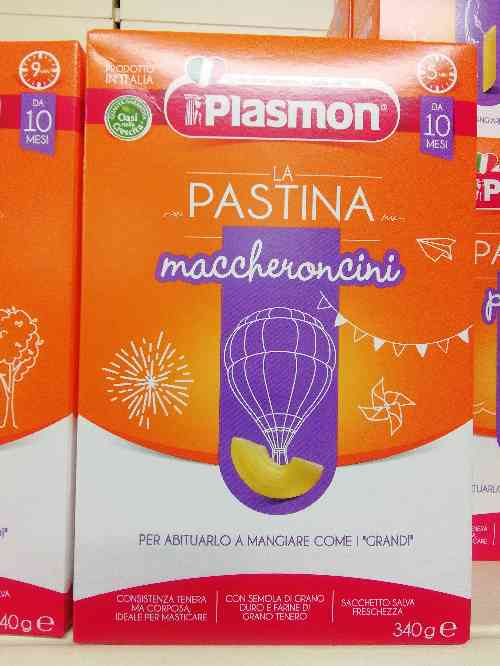 PASTA MACCHERONCINI PLASMON - ANNI VERDI