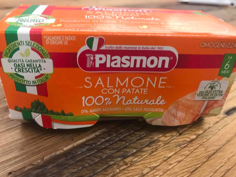 OMO SALMONE 2PZ 80GR PLASMON - ANNI VERDI