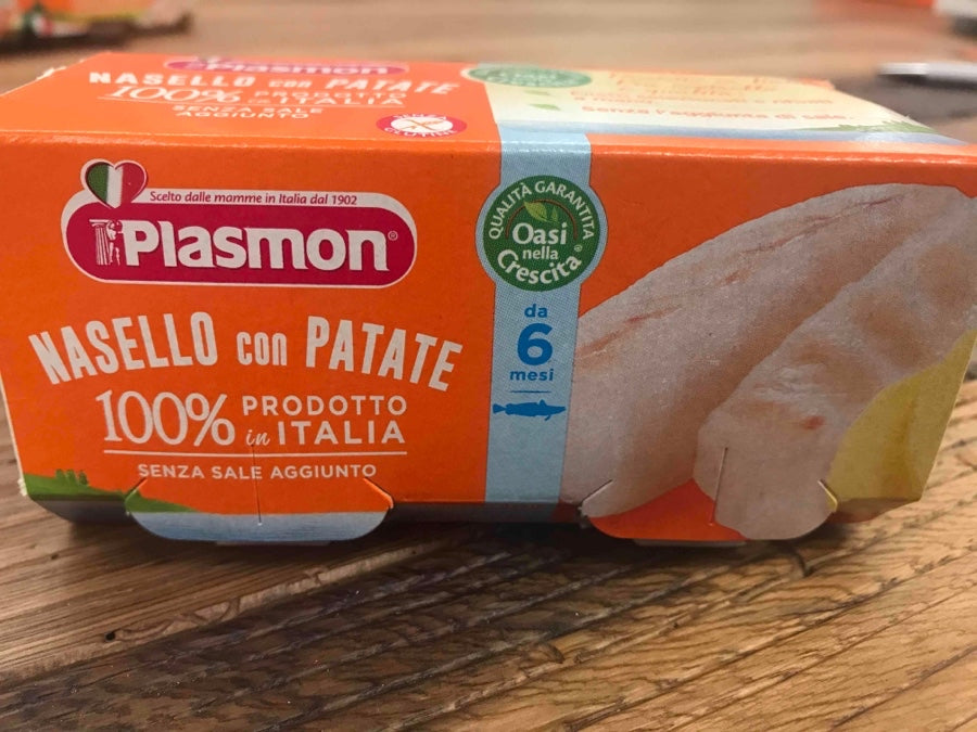 OMO NASELLO+PATATE PLASMON - ANNI VERDI