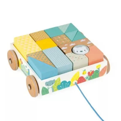 GIOCO PURE CARRELLO TRAINABILE CUBI JANOD