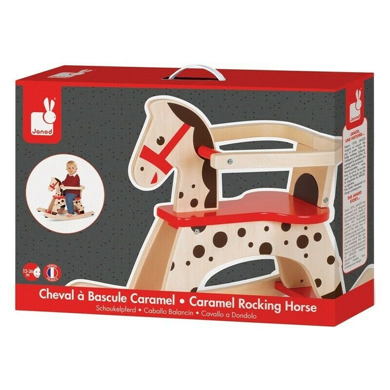 CAVALLO A DONDOLO CARAMEL JANOD