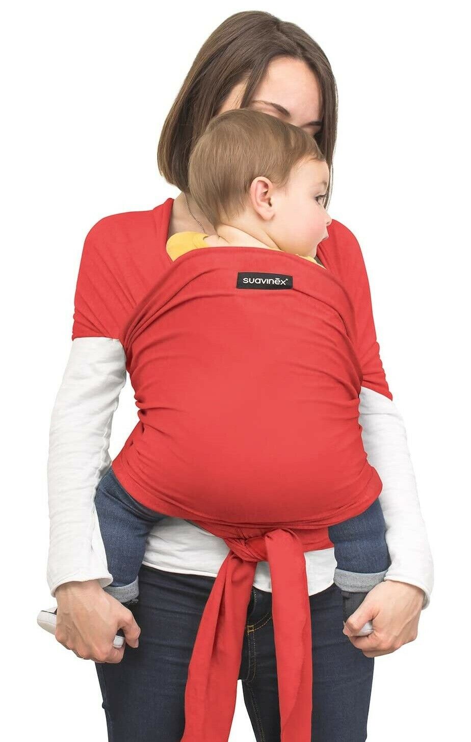 FASCIA BABY WRAP ROSSO SUAVINEX