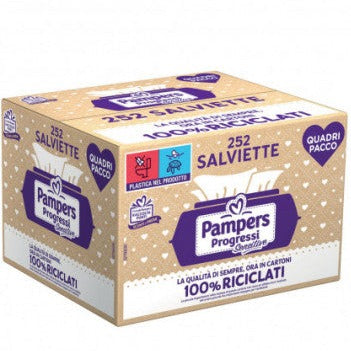 QUADRIPACK SENSITIVE SALVIETTE 252PZ