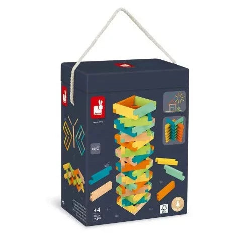 GIOCO SET COSTRUZIONI 60PZ JANOD 2+