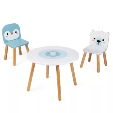 GIOCO TAVOLO 2 SEDIE BANCHISIA JANOD 2+